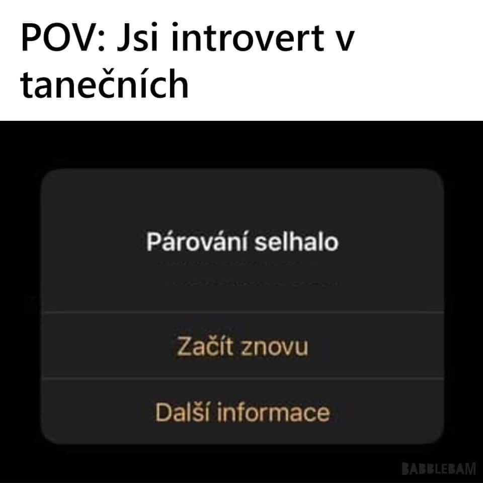 Obrázek Introvert v tanecnich