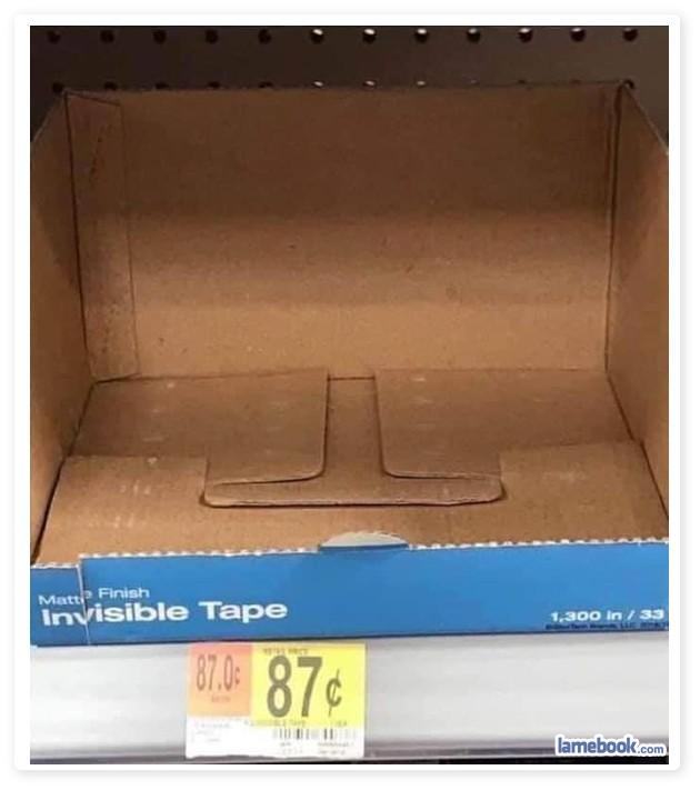 Obrázek Invisible tape