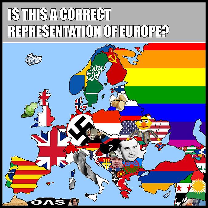 Obrázek Is This a Correct Representation of Europe