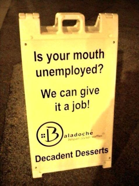 Obrázek Is your mouth unemployed