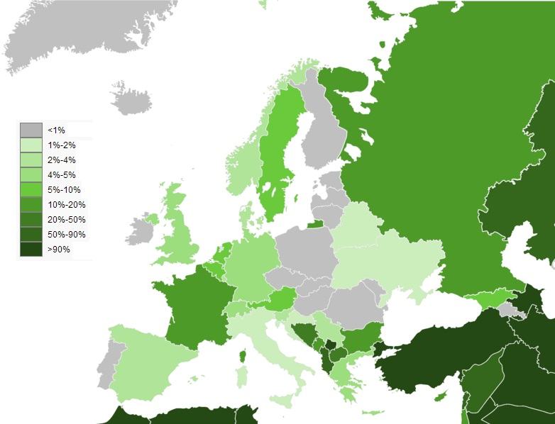 Obrázek Islam in Europe