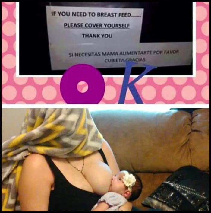 Obrázek Issues with seeing people breastfeed - No problem