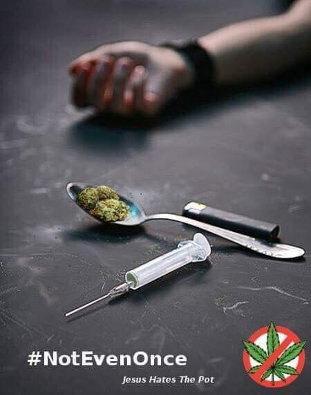 Obrázek It only takes one marijuana to ruin your life