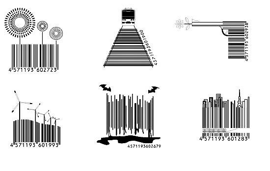 Obrázek Japan even do barcodes nicer than us 28-02-2012