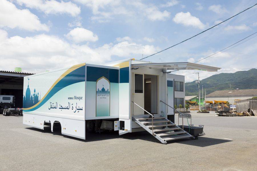 Obrázek Japan mobile mosque for olympiks