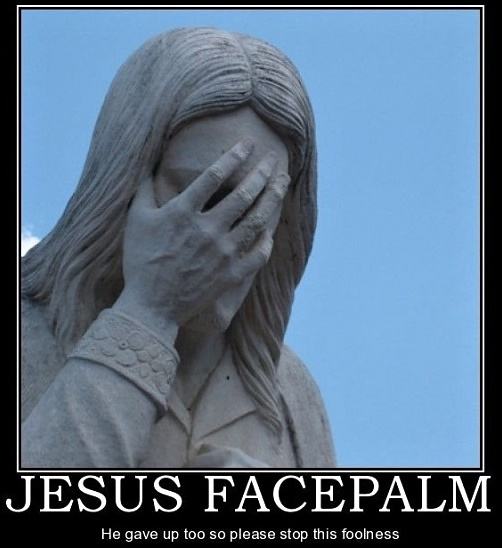 Obrázek Jesus Facepalm 16-03-2012