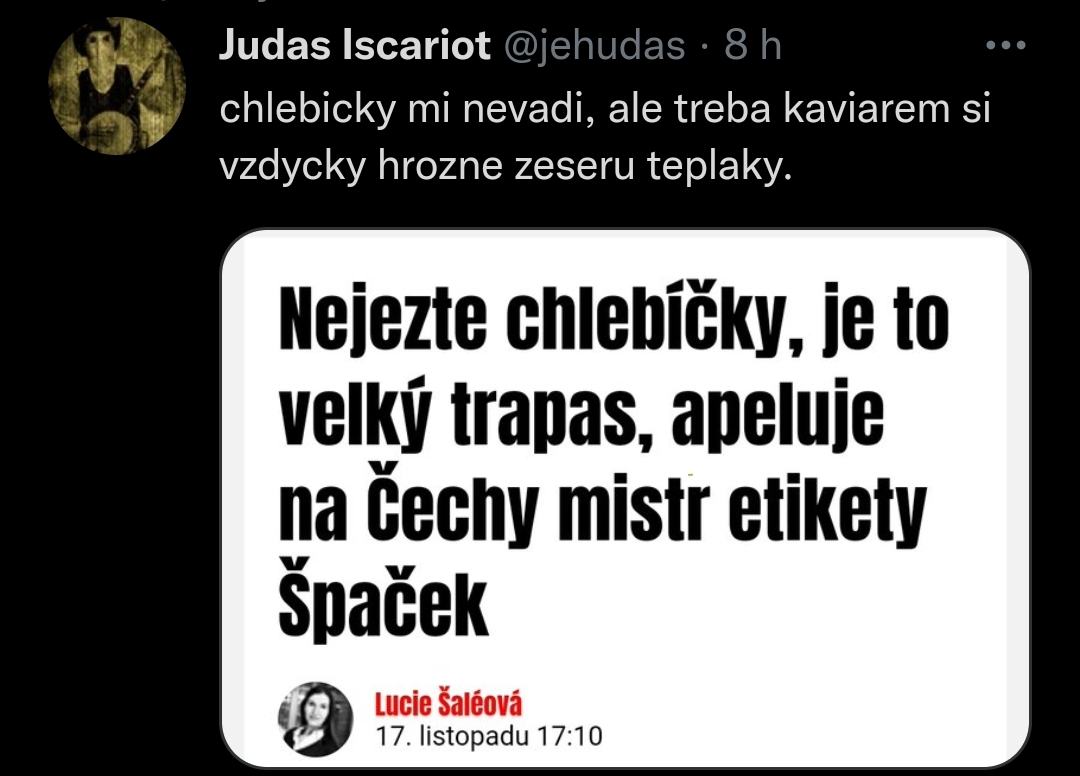 Obrázek Jezte vlasak s motylkem