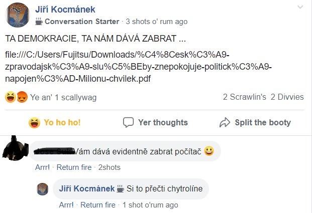 Obrázek Jirka siri na FB pravdu o Milonu chvilek Sdilejte