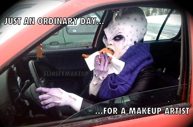 Obrázek Just an ordinary day for a makeup artist