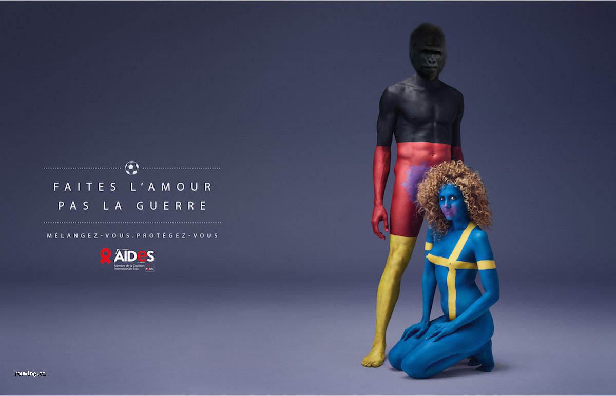 Obrázek Kampan proti AIDS - EURO 2016 - politically fixed