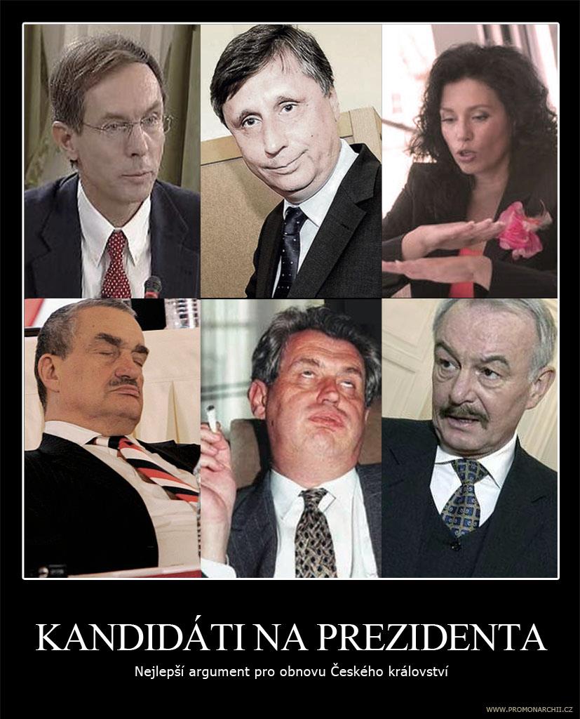 Obrázek Kandidati na prezidenta