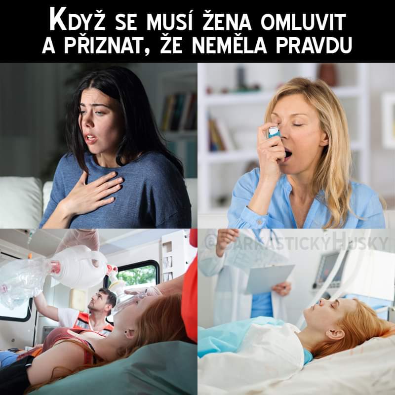 Obrázek Kdyz musi zena uznat ze nema pravdu