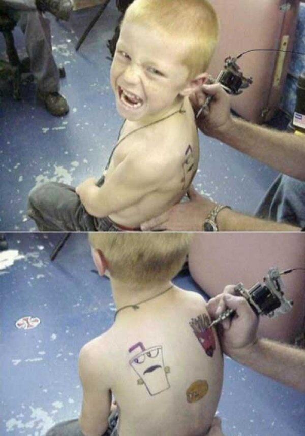 Obrázek Kids Gets ATHF Tattoo