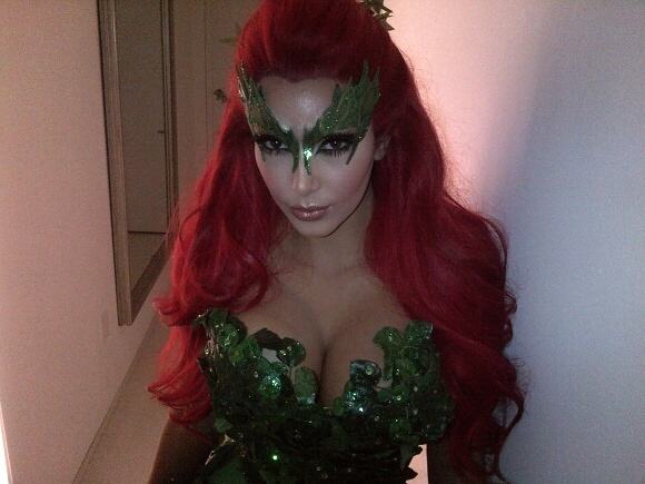 Obrázek Kim Kardashian as Poison Ivy