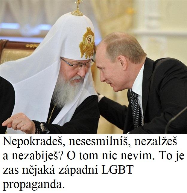 Obrázek Kirill a Putin