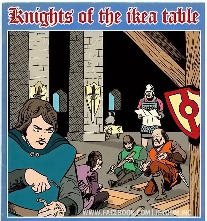 Obrázek Knights of the IKEA table