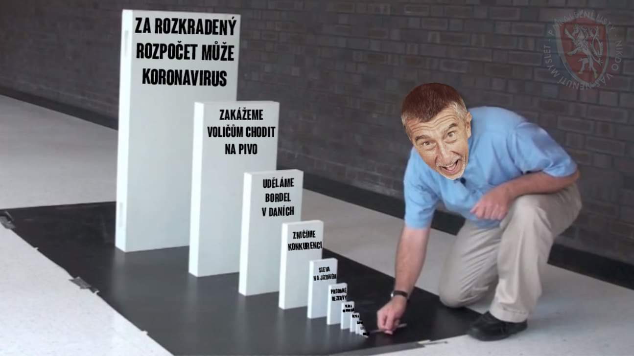 Obrázek Korona je novy Kalousek