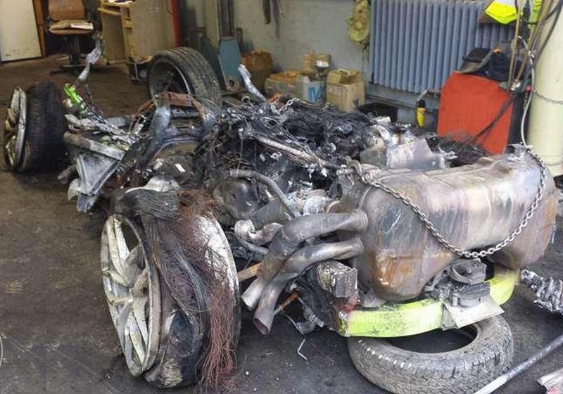 Obrázek Lamborghini Huracan crash 2015 dily