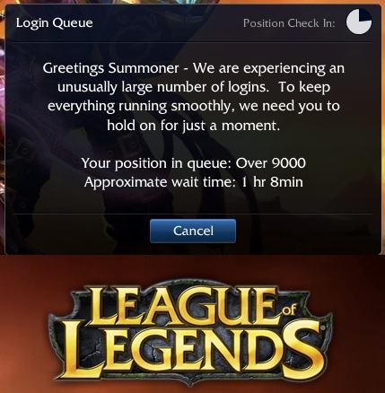 Obrázek League of legends - wait time