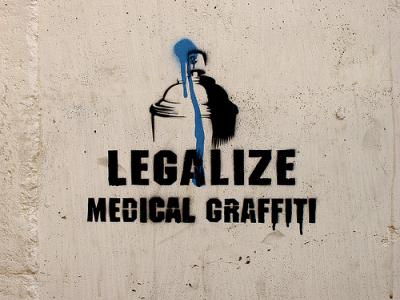 Obrázek Legalize medical graffiti  281 29