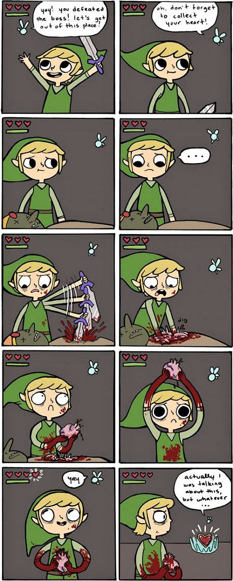 Obrázek Legend of Zelda hearts 17-01-2012