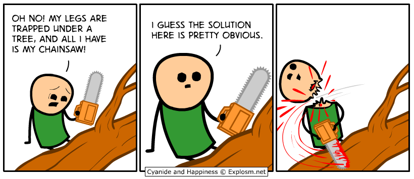 Obrázek Legs&nbsp;trapped