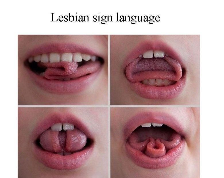 Obrázek Lesbian sign language 22-03-2012