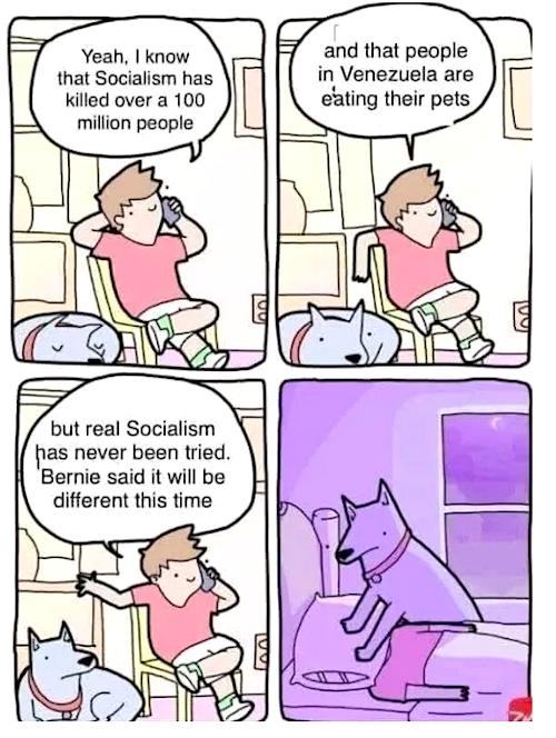 Obrázek Let 27s try real socialism - again
