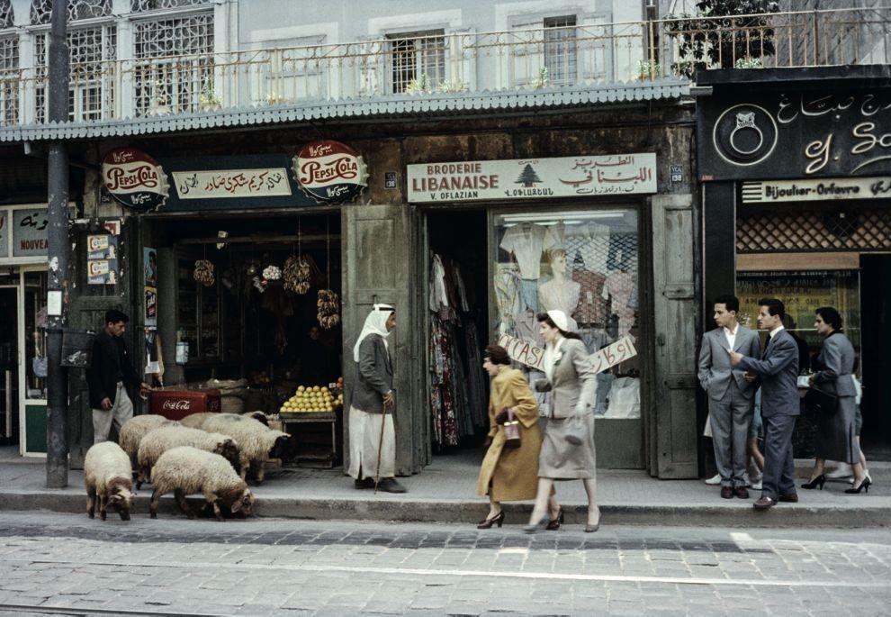 Obrázek Libanon v roce 1957-slovensky raj