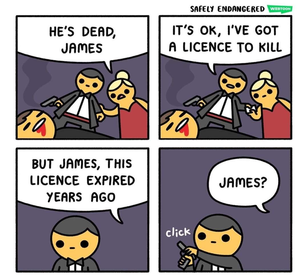 Obrázek License to kill
