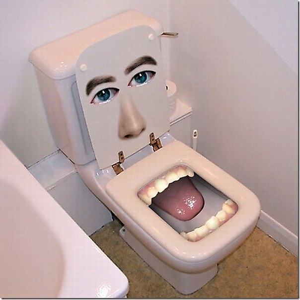 Obrázek Licking Toilet Sink 15-01-2012