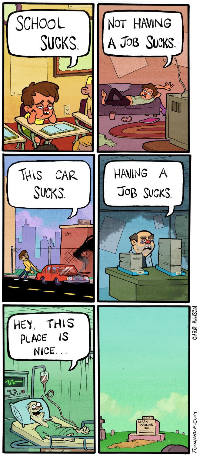Obrázek Life sucks