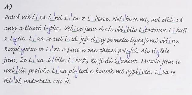 Obrázek Liza me tretacka Liza