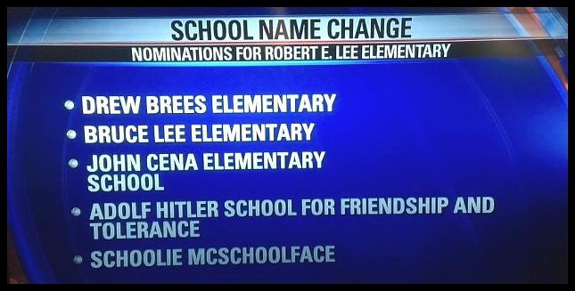 Obrázek Local Elementary School is taking Submissions on their Name Change