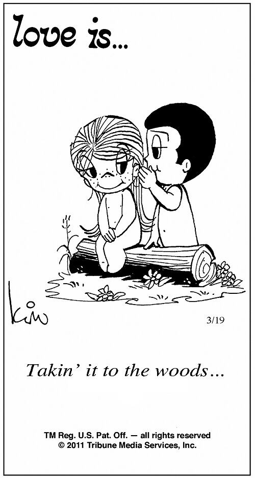 Obrázek Love is - cartoon