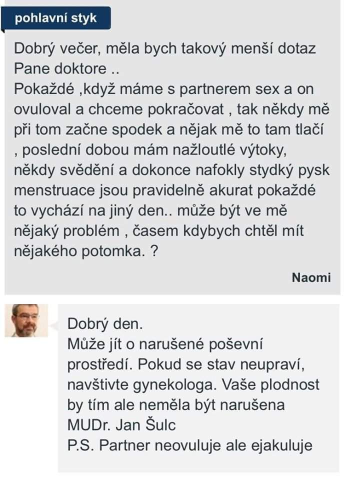 Obrázek Lumpove kdo z vas ovuloval Naomi