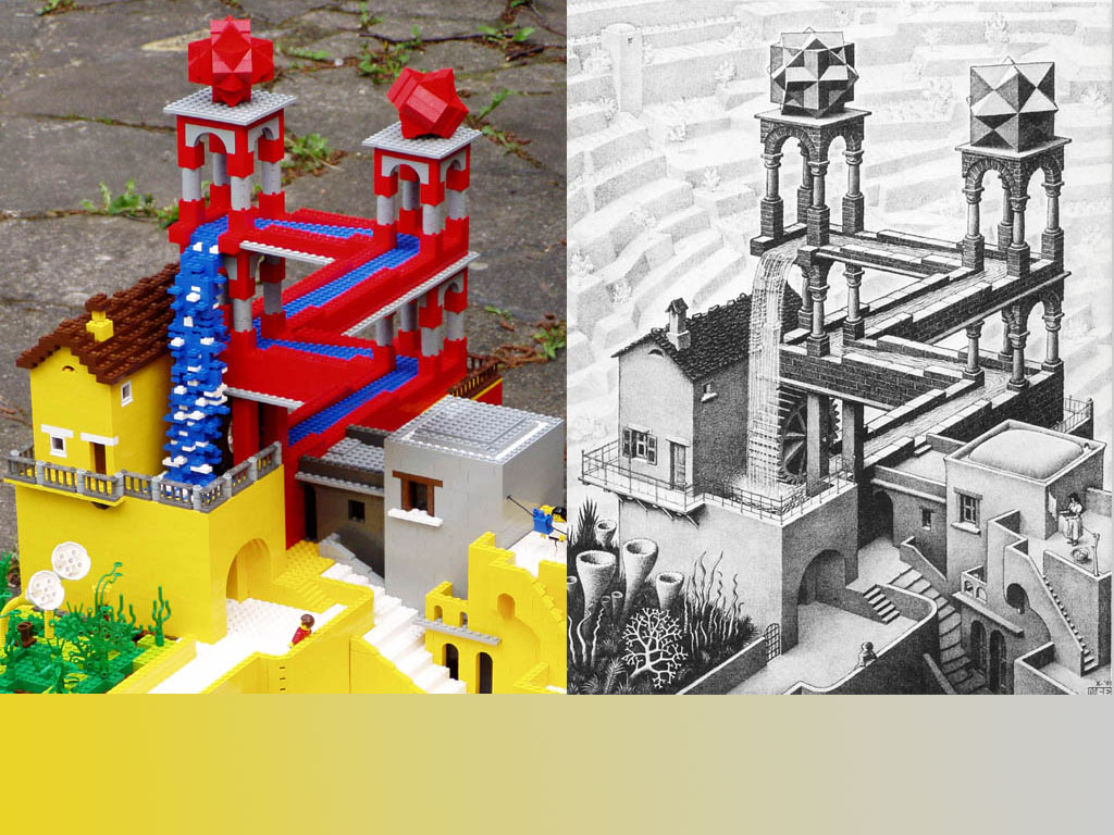 Obrázek MC.Escher-lego-waterfall