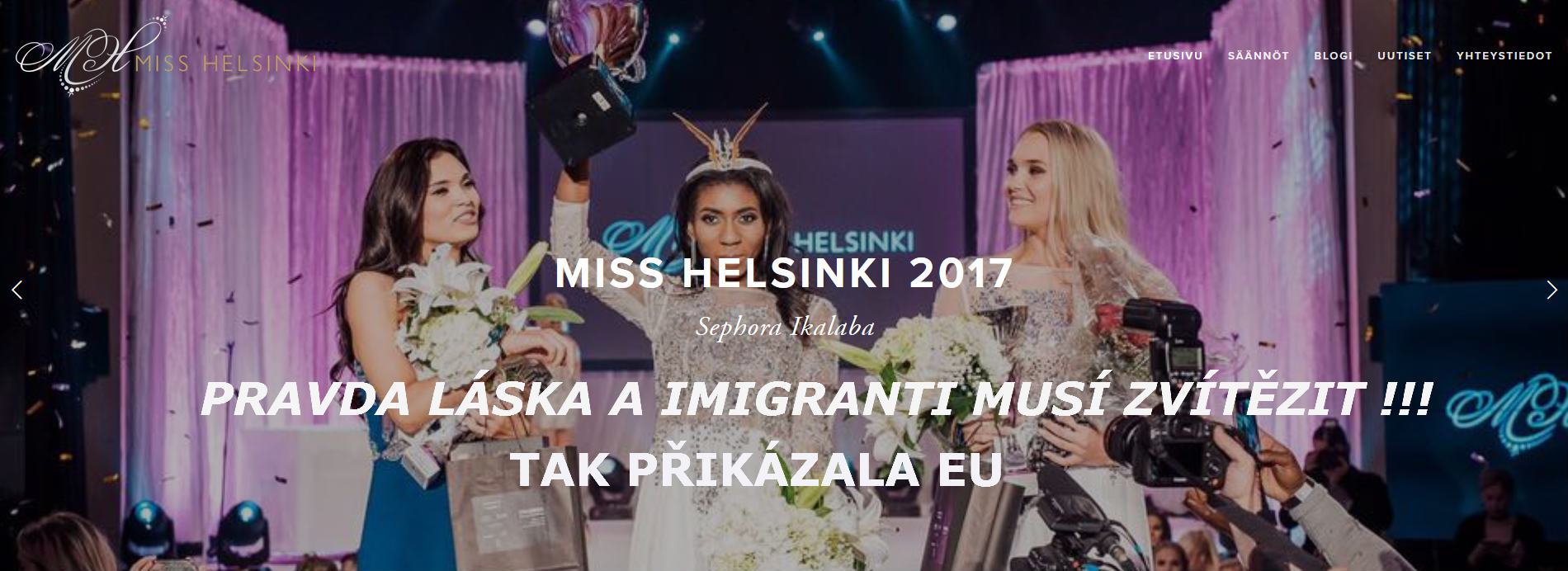 Obrázek MISS HELSINKY 2017