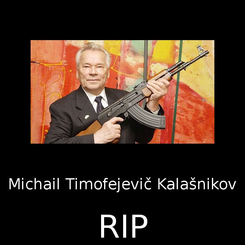 Obrázek M Kalasnikov RIP