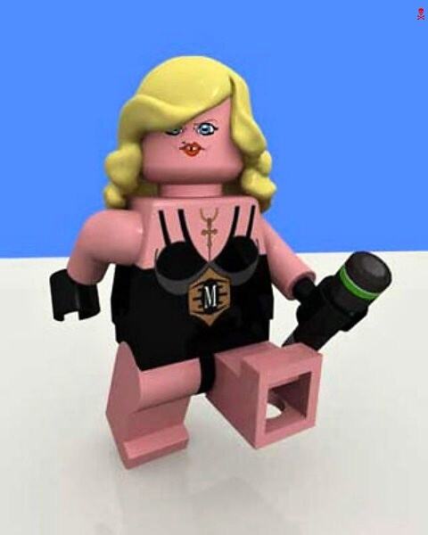 Obrázek Madonna Lego singer