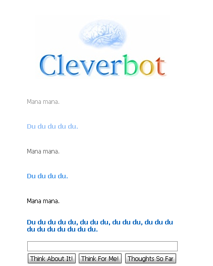 Obrázek Mana mana cleverbot