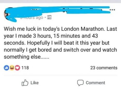 Obrázek Marathons&nbsp;can&nbsp;be&nbsp;exhausting