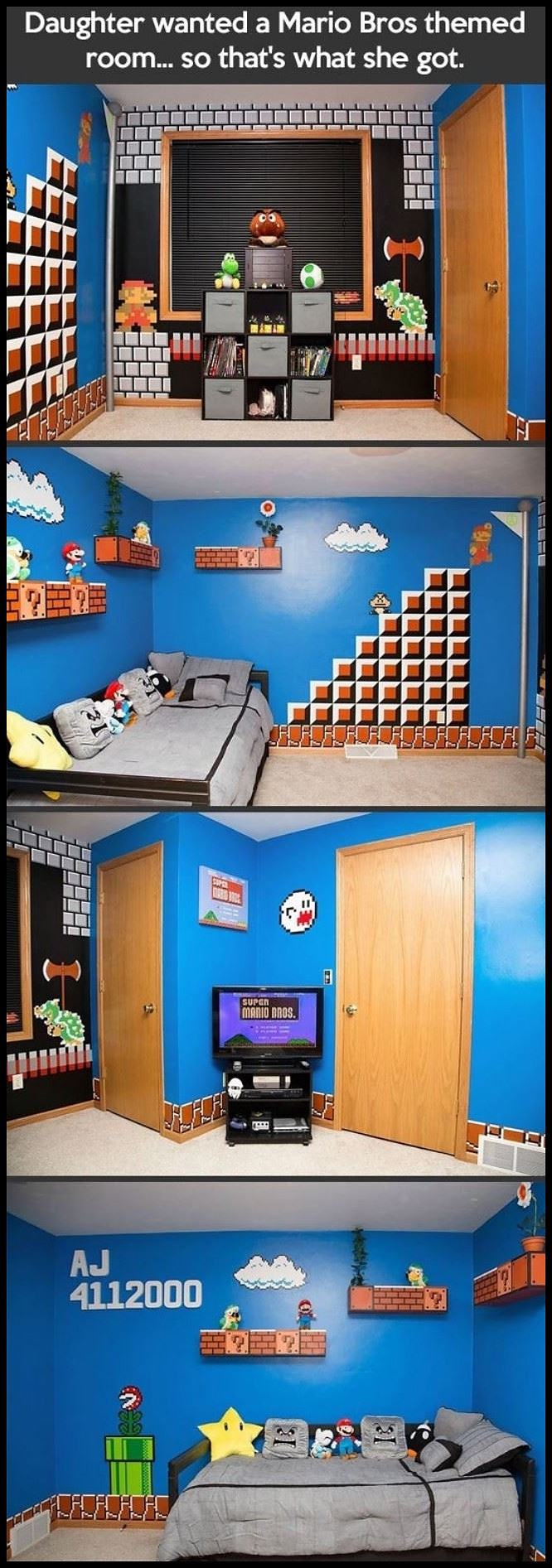 Obrázek Mario Themed Room