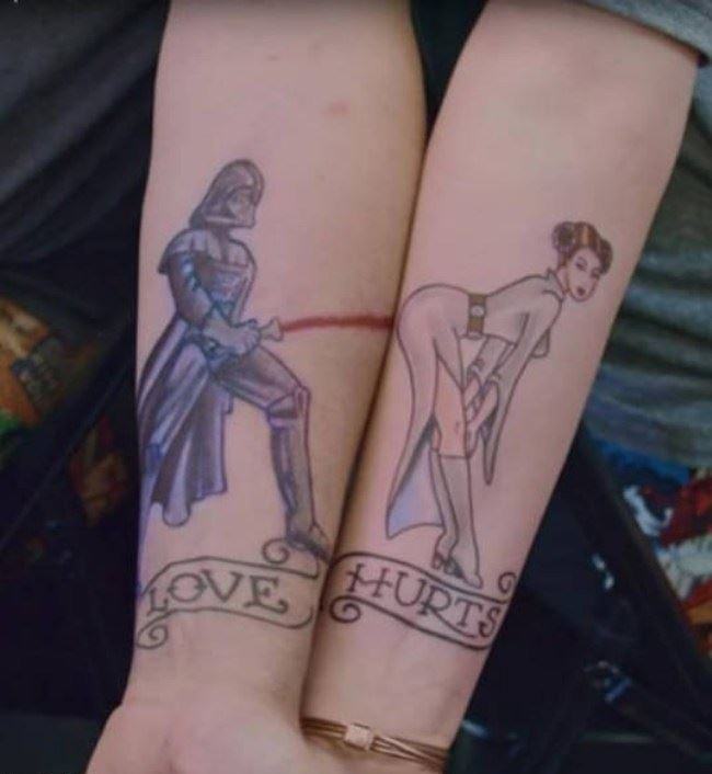 Obrázek Matching Star Wars Tattoos
