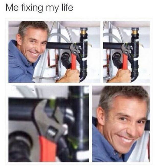 Obrázek Me Fixing My Life