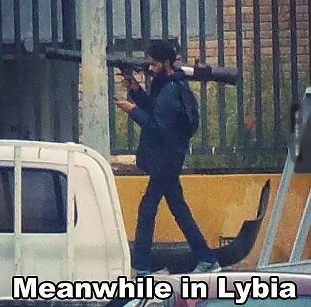 Obrázek Meanwhile In Lybia. . . 
