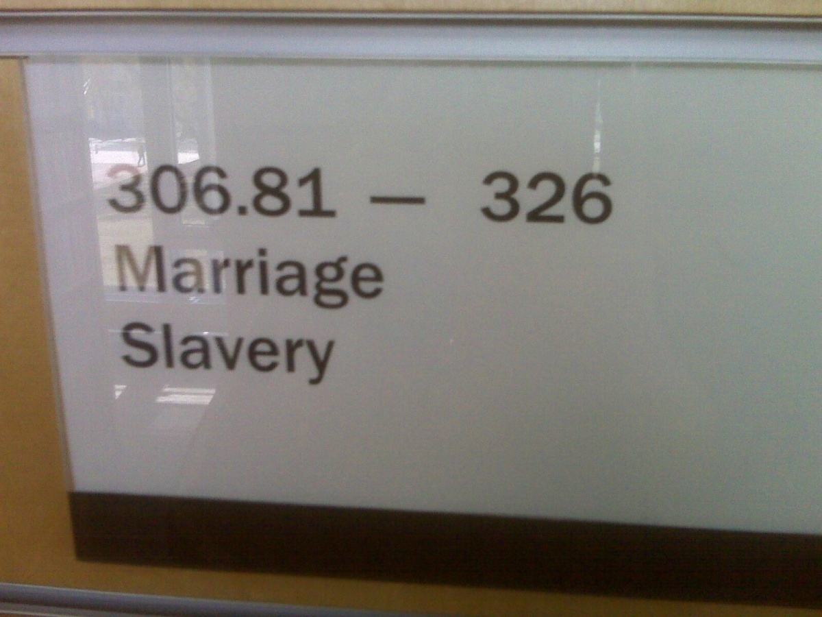 Obrázek Melvil Dewey On Marriage