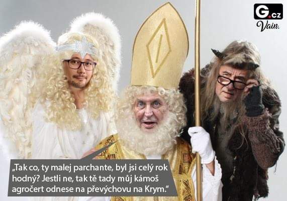 Obrázek Mestem chodi Mikulas