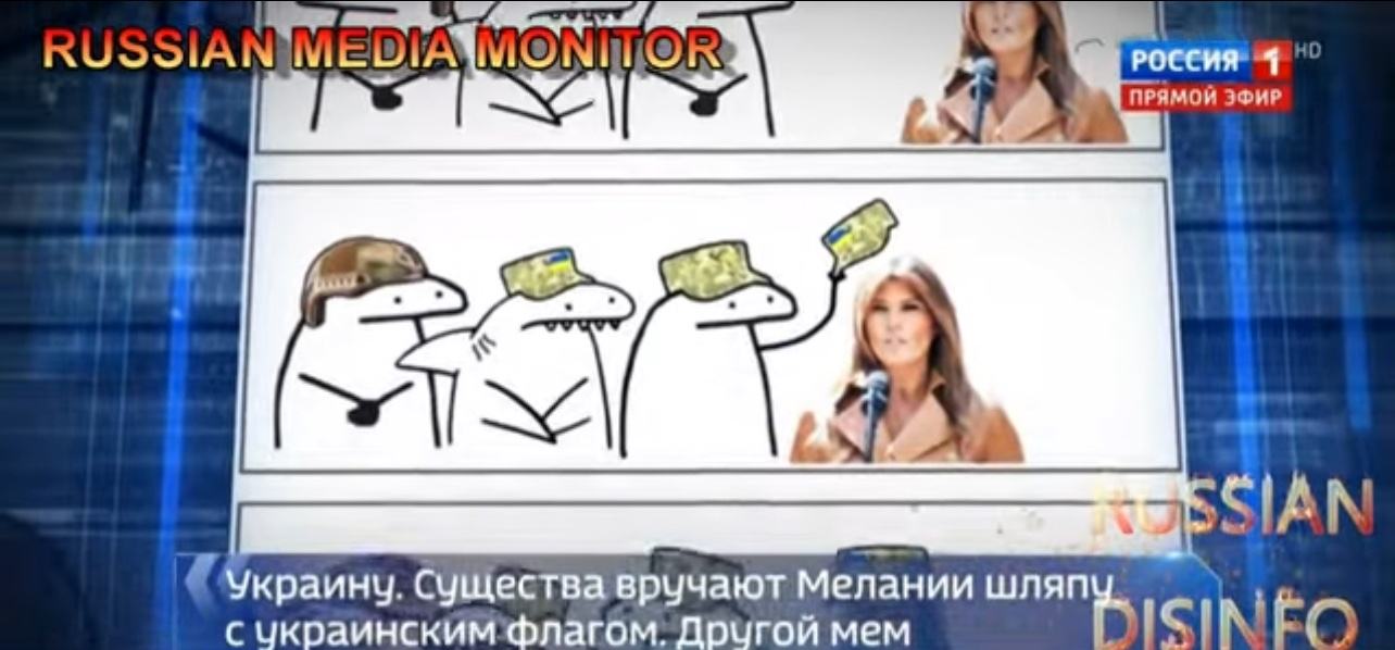 Obrázek Mezitim v ruske televizi