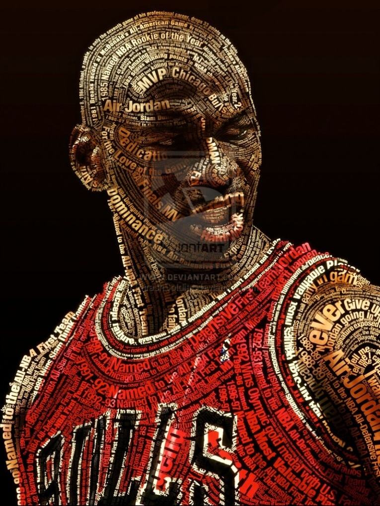 Obrázek Michael Jordan in 20000 Words